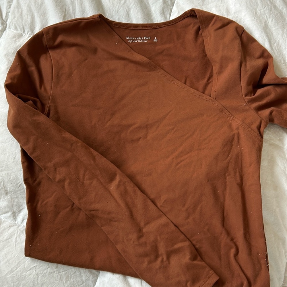 Abercrombie Burnt Orange Bodsuit